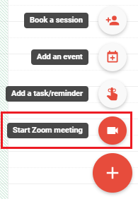 zoom start instant meeting with personal meeting id